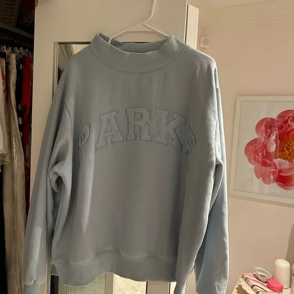 COPY - Parke light blue sweatshirt - Picture 2 of 3